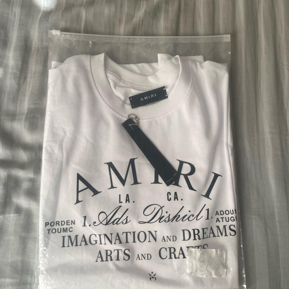 AMIRI White Imagination Tee